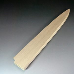 Leather Saya Bunka/Santoku/Gyuto [knife sheath] - 195mm (7.7)